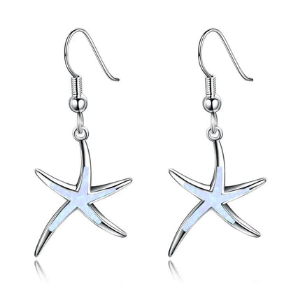 Boho Starfish Shape EarringsSPECIFICATIONS

 

 

 

Material: Cubic Zirconia

Metals Type: Zinc alloy

Model Number: BT*4027

Item Type: Earrings

Style: TRENDY

Earring Type: Drop Earrings

SSouvenirs 4 youSouvenirs 4 you