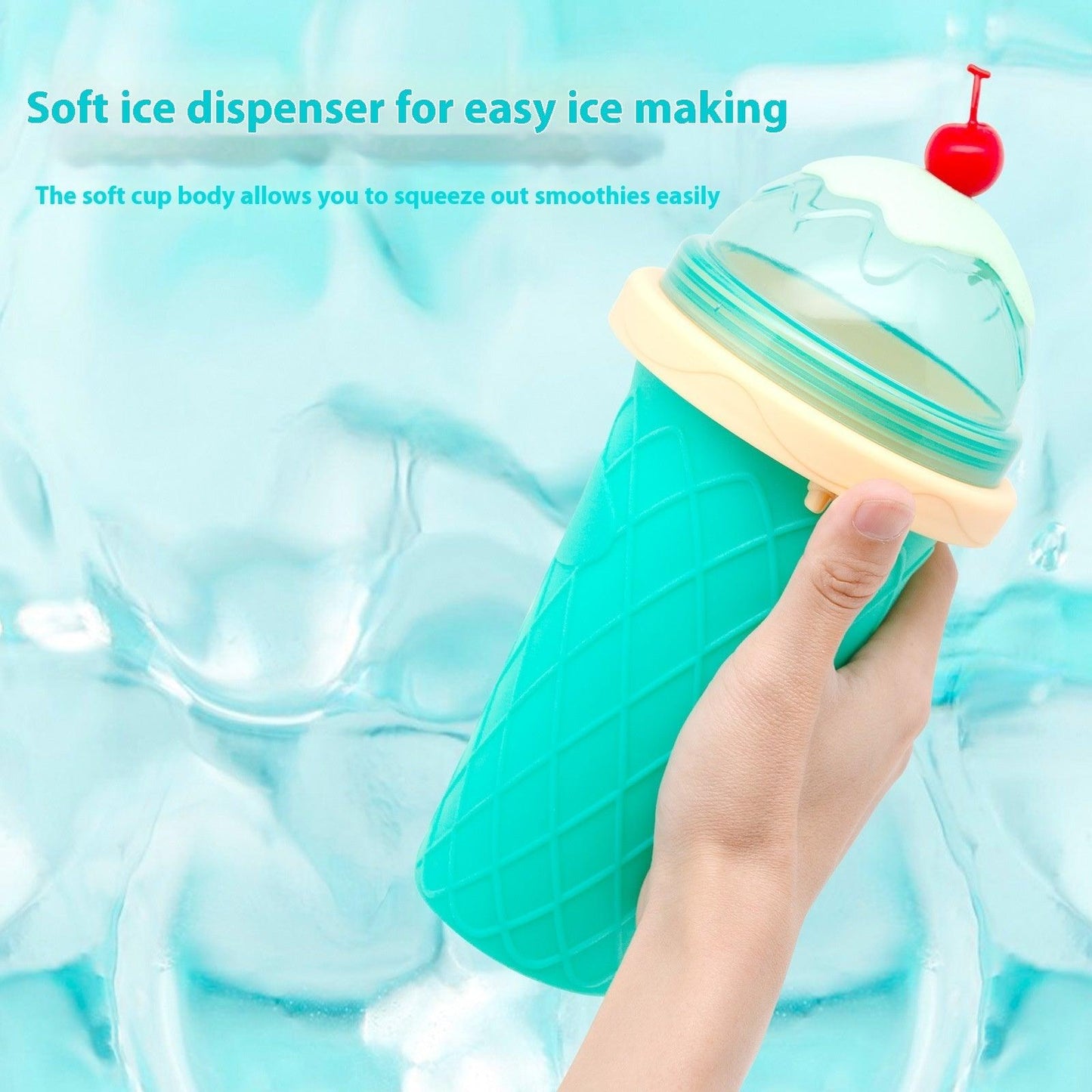 Household Portable Creative Silicone Ice Cup