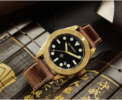 Bronze diving watch