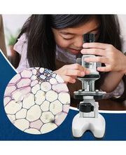 High Definition 1200x Microscope Toy Set Primary School Biological Science Experiment