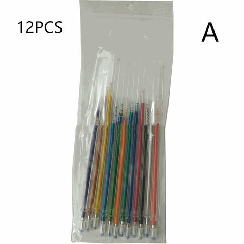 Glittering Gel 48-Color Fluorescent High-Gloss Hand Account Refill