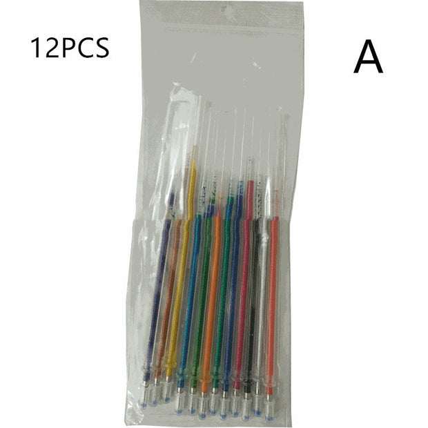 Glittering Gel 48-Color Fluorescent High-Gloss Hand Account Refill