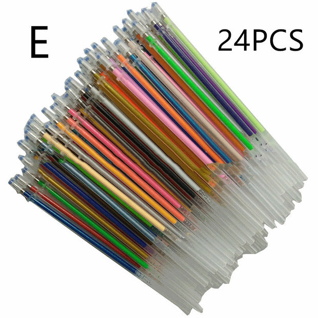 Glittering Gel 48-Color Fluorescent High-Gloss Hand Account Refill