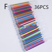 Glittering Gel 48-Color Fluorescent High-Gloss Hand Account Refill