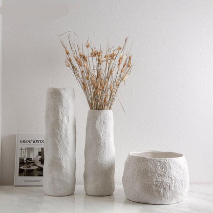 Simple Nordic Handmade Ceramic Creative Natural Vase