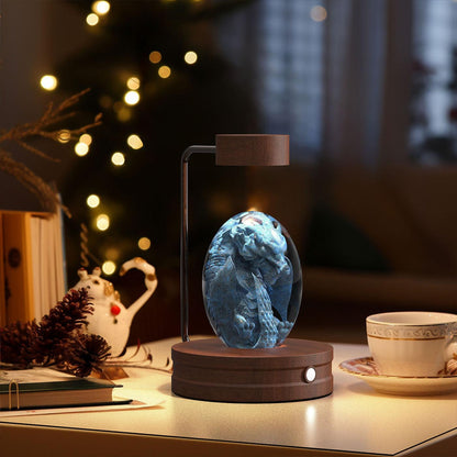 Crystal Ball Cosmic Dinosaur Indoor Night Light USB