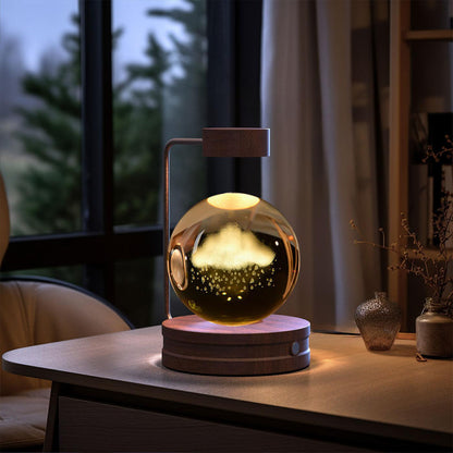 Crystal Ball Cosmic Dinosaur Indoor Night Light USB