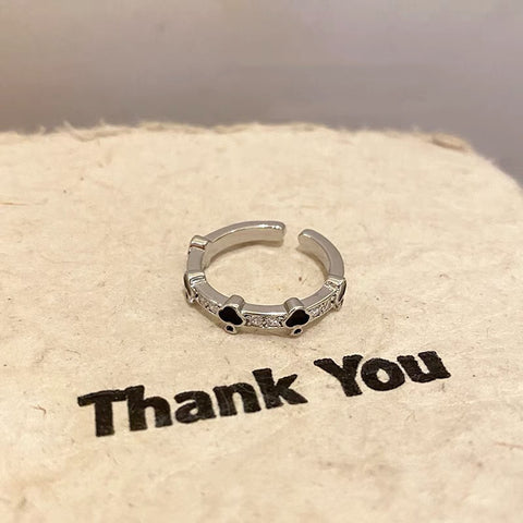 Ins Korean Style Niche Design Ring Advanced Normcore Style Ring