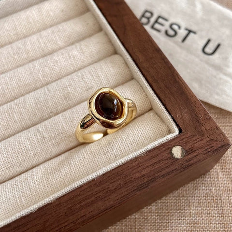 Ins Korean Style Niche Design Ring Advanced Normcore Style Ring