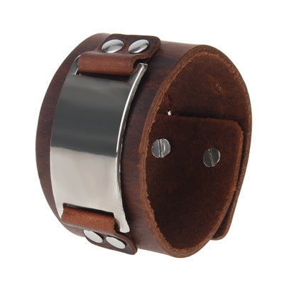 Multi-layer vintage cowhide rope