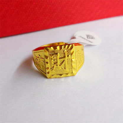 Square men's ring