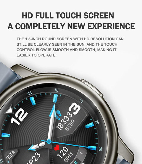 GT2 Smart Watch HD Round Screen 24H Heart Rate Monitoring