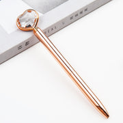 Creative Crystal Love ball diamond metal pen