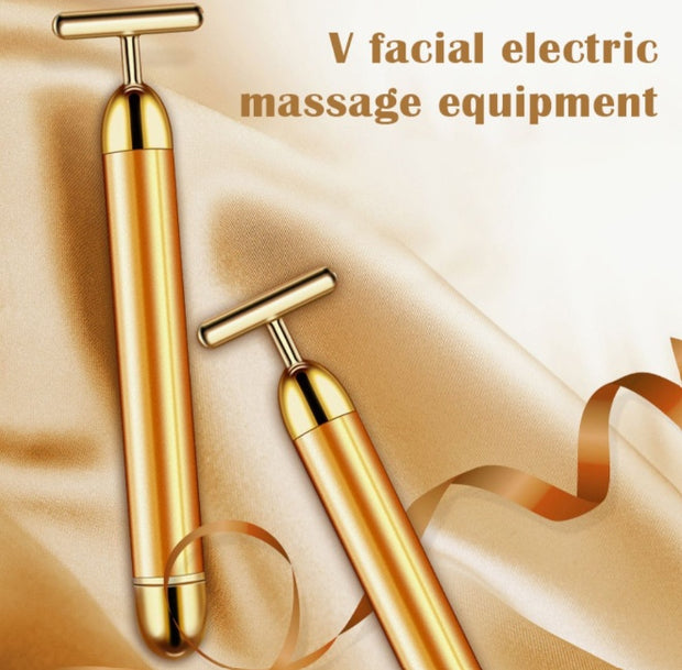 V-Shaped Electric Facial Massage Bar