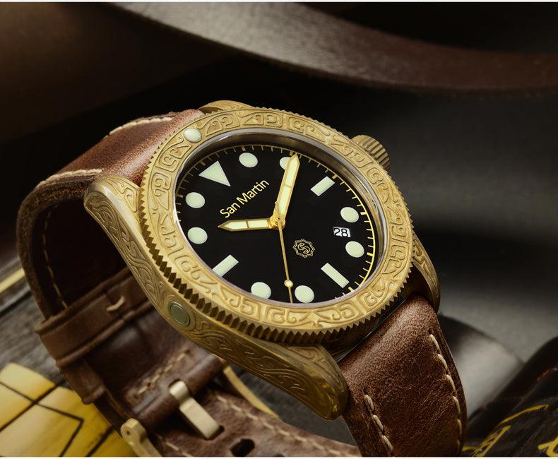 Bronze diving watch