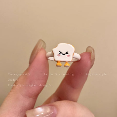 Ins Korean Style Niche Design Ring Advanced Normcore Style Ring