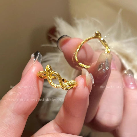 Ins Korean Style Niche Design Ring Advanced Normcore Style Ring