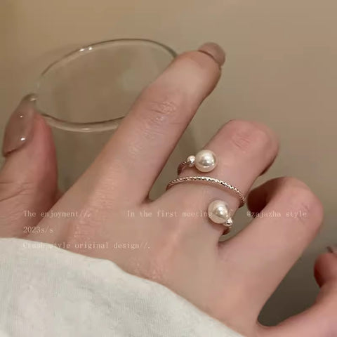Ins Korean Style Niche Design Ring Advanced Normcore Style Ring