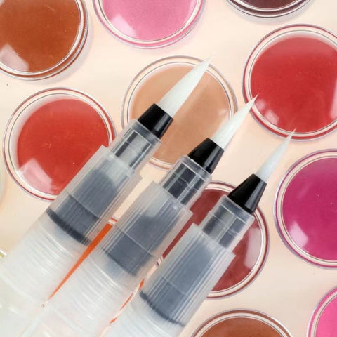 Fountain Pen Solid Watercolor Pen Pointed Soft Wool Hook Line Suit