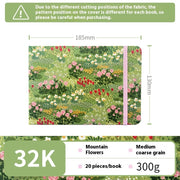 Feiluniao Watercolor Notebook Fabric Handmade Mini Portable Portable Character Sketch Hand Painted Graffiti Drawing Book