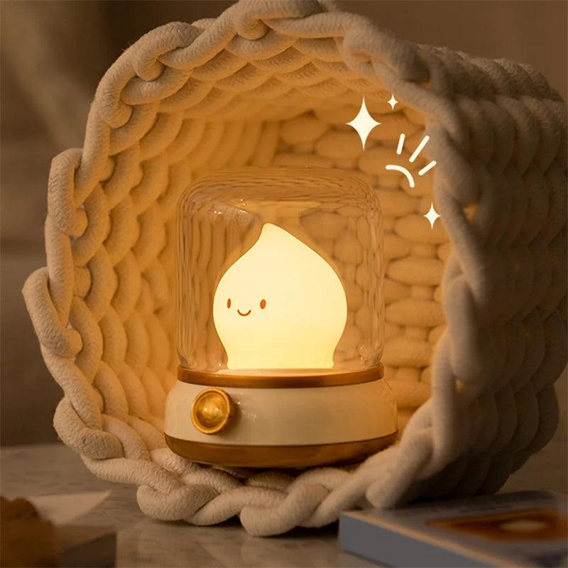 Retro Small Night Lamp Bedroom