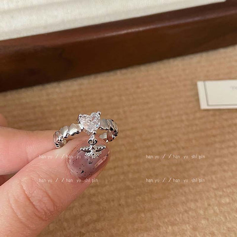 Ins Korean Style Niche Design Ring Advanced Normcore Style Ring