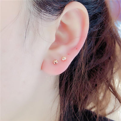 Simple Fashion All-matching Delicate Earrings Women