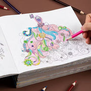 Elementary School Student Coloring Book Secret Garden Decompression