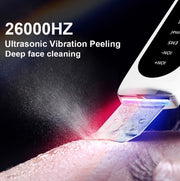 Shovel Skin Blackhead Ultrasonic Beauty Microcurrent Color Light