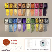 Traditional Chinese Painting Mineral Pearlescent Watercolor