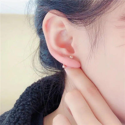 Simple Fashion All-matching Delicate Earrings Women