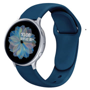 Suitable For Galaxy Active 2 Reverse Buckle Silicone Strap 20 22mm Sports Inner Buckle Strap