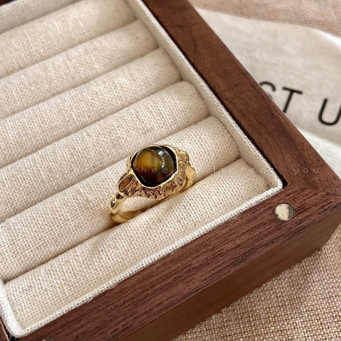 Ins Korean Style Niche Design Ring Advanced Normcore Style Ring