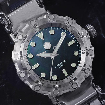 Titanium alloy mechanical limited edition watch men