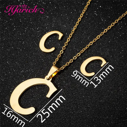 Letters Necklace with earringsSPECIFICATIONS

 

Brand Name: Hfarich

 

Metals Type: Stainless Steel

Material: Metal

Gender: Women

Function: fitness tracker

Model Number: TZAG

Style: TRENDYSouvenir 4 youSouvenirs 4 you