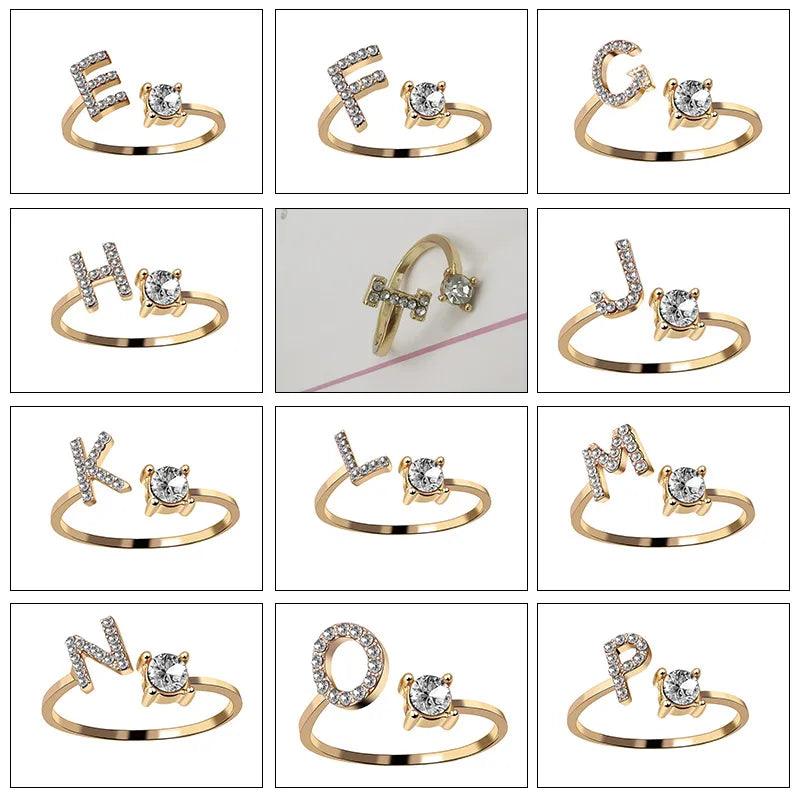 English Letter Rings - Souvenirs 4 you