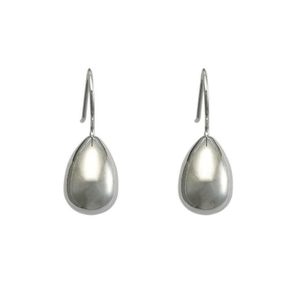 Water Drop Simple High Cold Earrings For Women