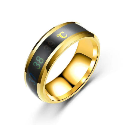 Smart Ring Mood ChangesSPECIFICATIONS
 
Brand Name: Hfarich
 
Metals Type: Stainless Steel
Material: Metal
Gender: lovers'
Compatibility: All Compatible
Item Type: Rings
Function: Mood TraSouvenir 4 youSouvenirs 4 you