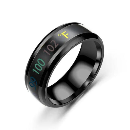 Smart Ring Mood ChangesSPECIFICATIONS
 
Brand Name: Hfarich
 
Metals Type: Stainless Steel
Material: Metal
Gender: lovers'
Compatibility: All Compatible
Item Type: Rings
Function: Mood TraSouvenir 4 youSouvenirs 4 you