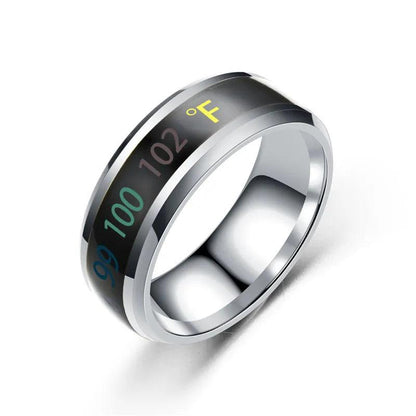 Smart Ring Mood ChangesSPECIFICATIONS
 
Brand Name: Hfarich
 
Metals Type: Stainless Steel
Material: Metal
Gender: lovers'
Compatibility: All Compatible
Item Type: Rings
Function: Mood TraSouvenir 4 youSouvenirs 4 you