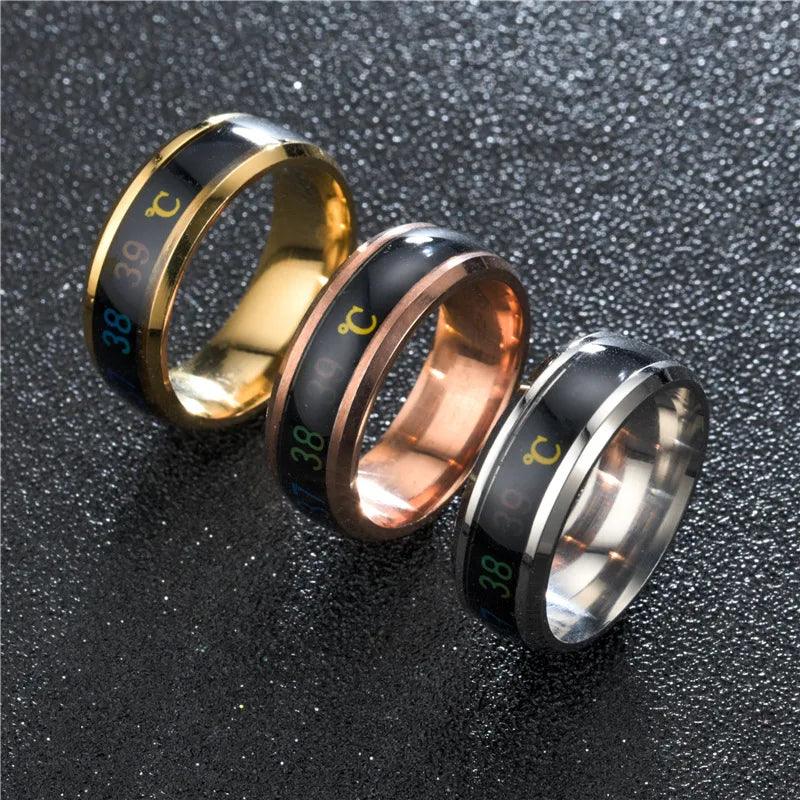 Smart Ring Mood ChangesSPECIFICATIONS
 
Brand Name: Hfarich
 
Metals Type: Stainless Steel
Material: Metal
Gender: lovers'
Compatibility: All Compatible
Item Type: Rings
Function: Mood TraSouvenir 4 youSouvenirs 4 you