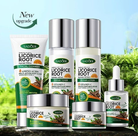 Sadoer - Licorice Root Whitening Skin Care Set