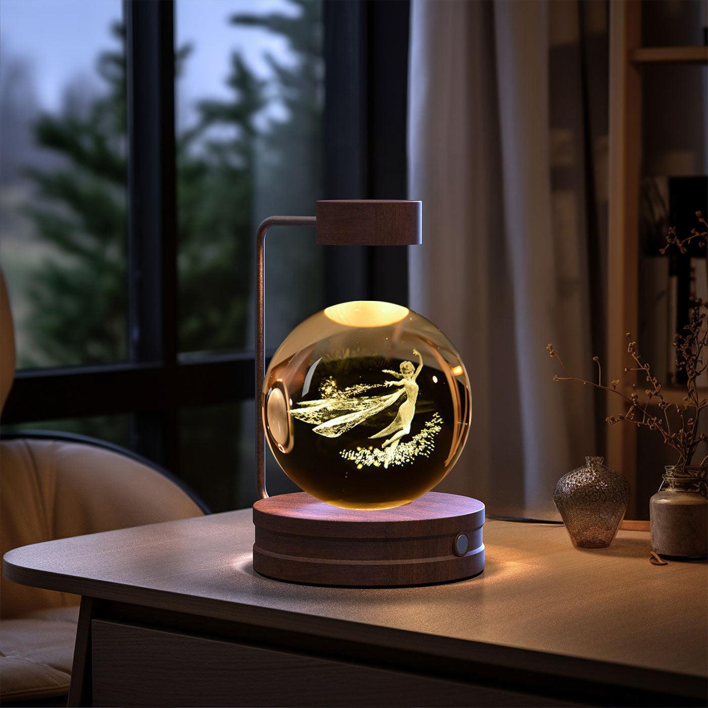 Crystal Ball Cosmic Dinosaur Indoor Night Light USB