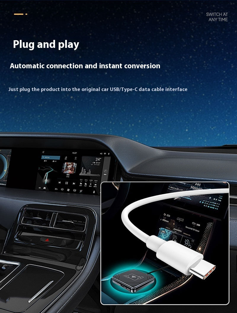 Wired To Wireless Carplay Box Car Machine Android Car Smart Box