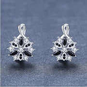 Series Blooming Color-blocking Flower Copper Plating