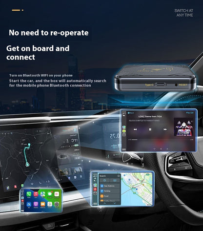 Wired To Wireless Carplay Box Car Machine Android Car Smart Box