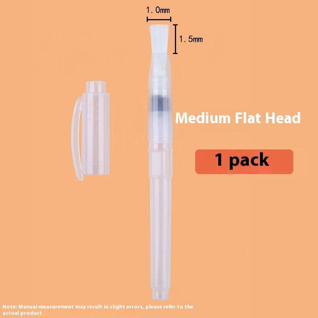 Fountain Pen Solid Watercolor Pen Pointed Soft Wool Hook Line Suit