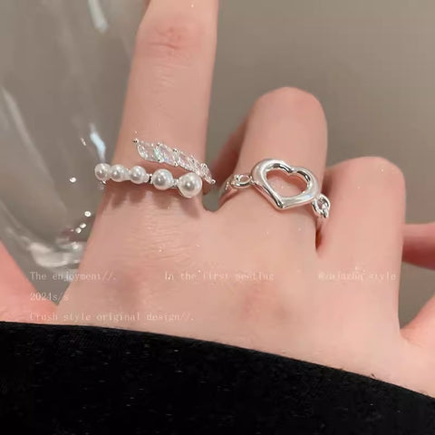 Ins Korean Style Niche Design Ring Advanced Normcore Style Ring