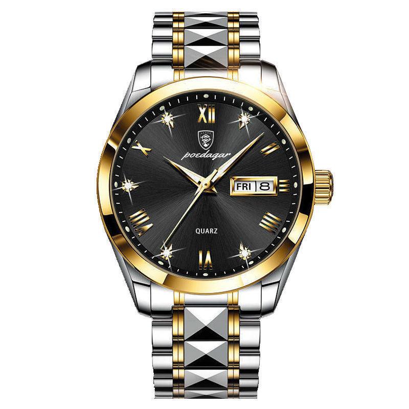 Waterproof Luminous Double Calendar Men's Watch