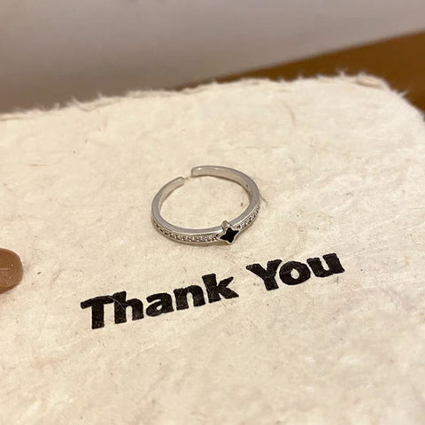 Ins Korean Style Niche Design Ring Advanced Normcore Style Ring